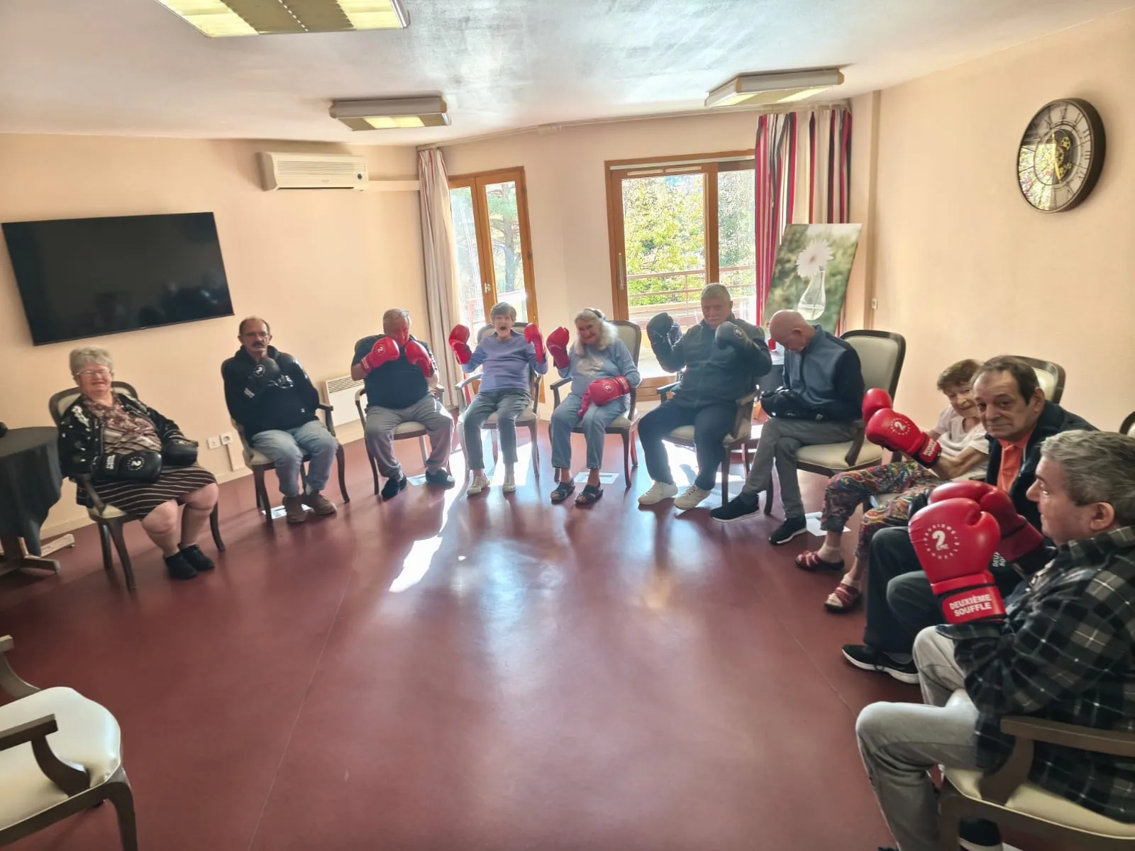 SÉANCE DE BOXE ADAPTÉE