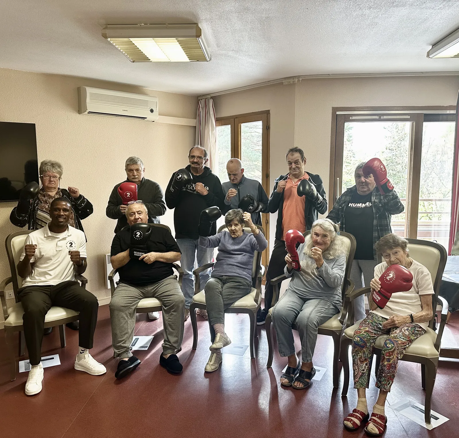 SÉANCE DE BOXE ADAPTÉE