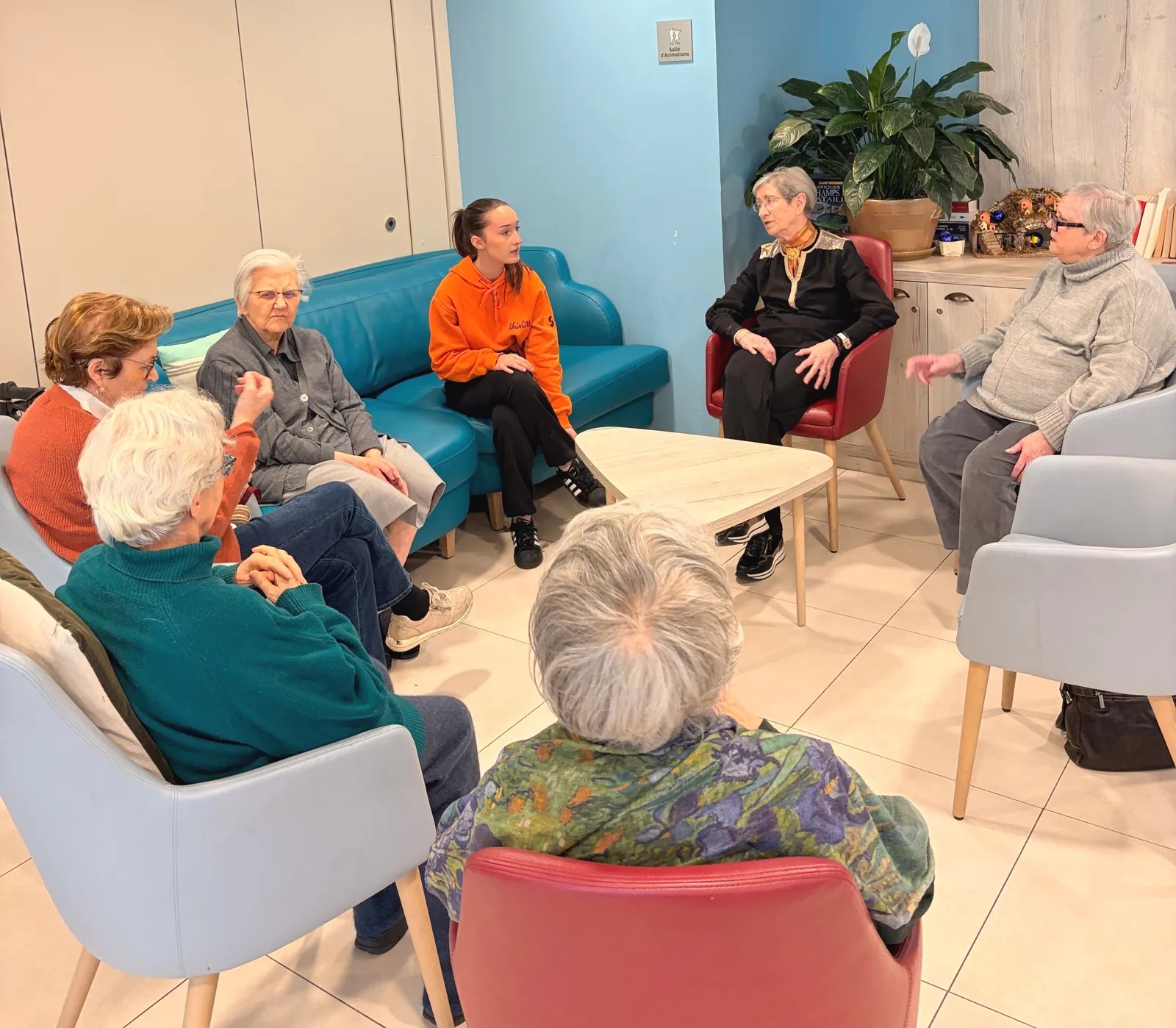 Atelier “Prenons soin de notre santé mentale” : une belle rencontre entre générations