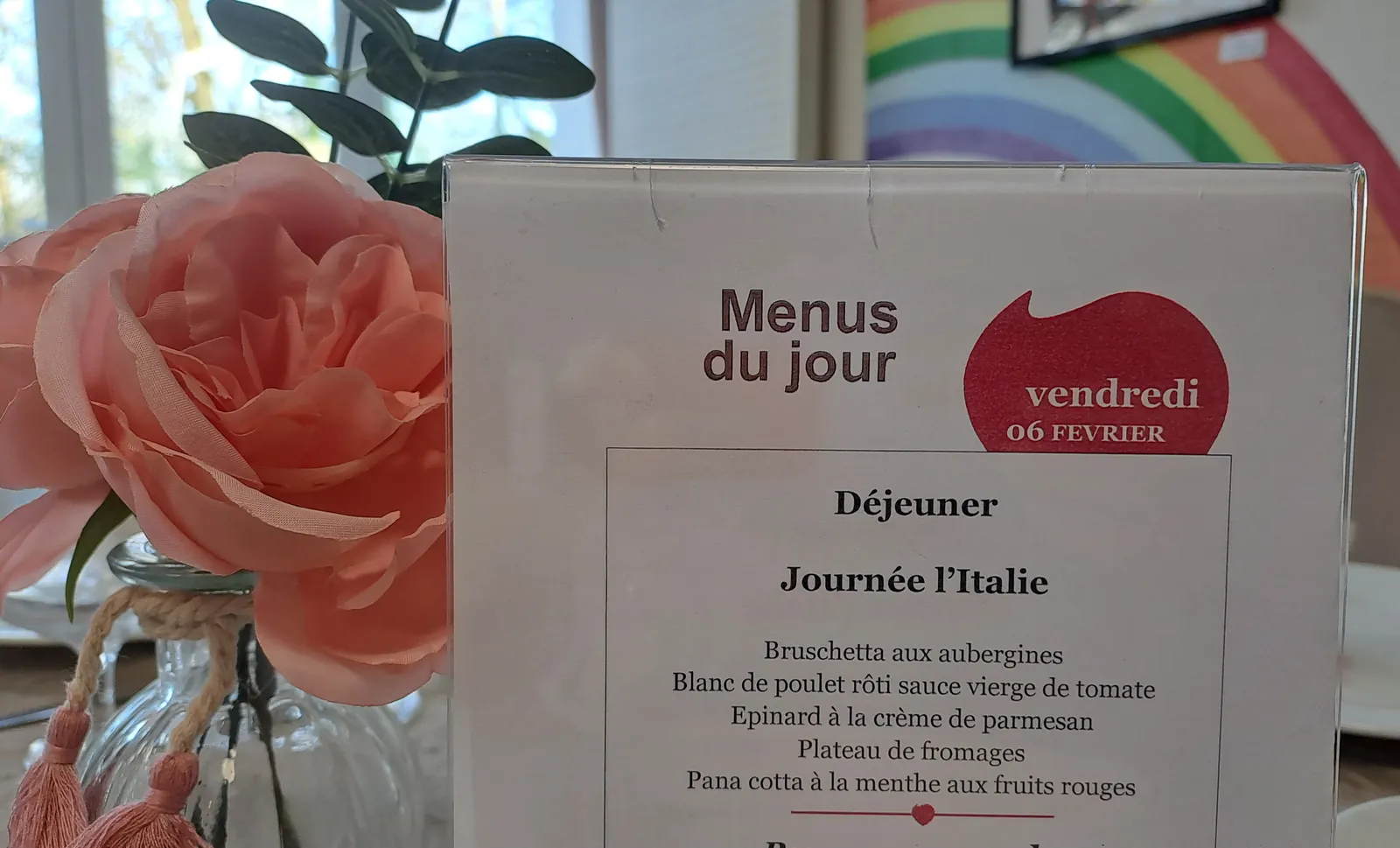 Journée Italienne à l'EHPAD -En l'honneur de l'ouverture des Jeux Olympiques d'hiver