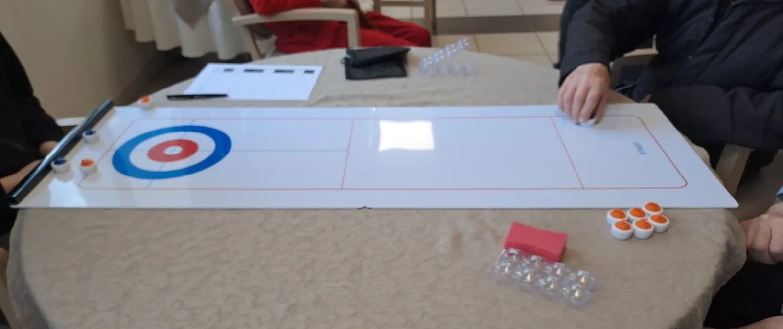 Journée Italienne à l'EHPAD -En l'honneur de l'ouverture des Jeux Olympiques d'hiver