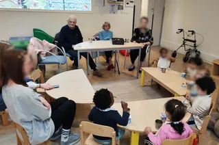 L’intergénérationnel au cœur de la vie de la résidence