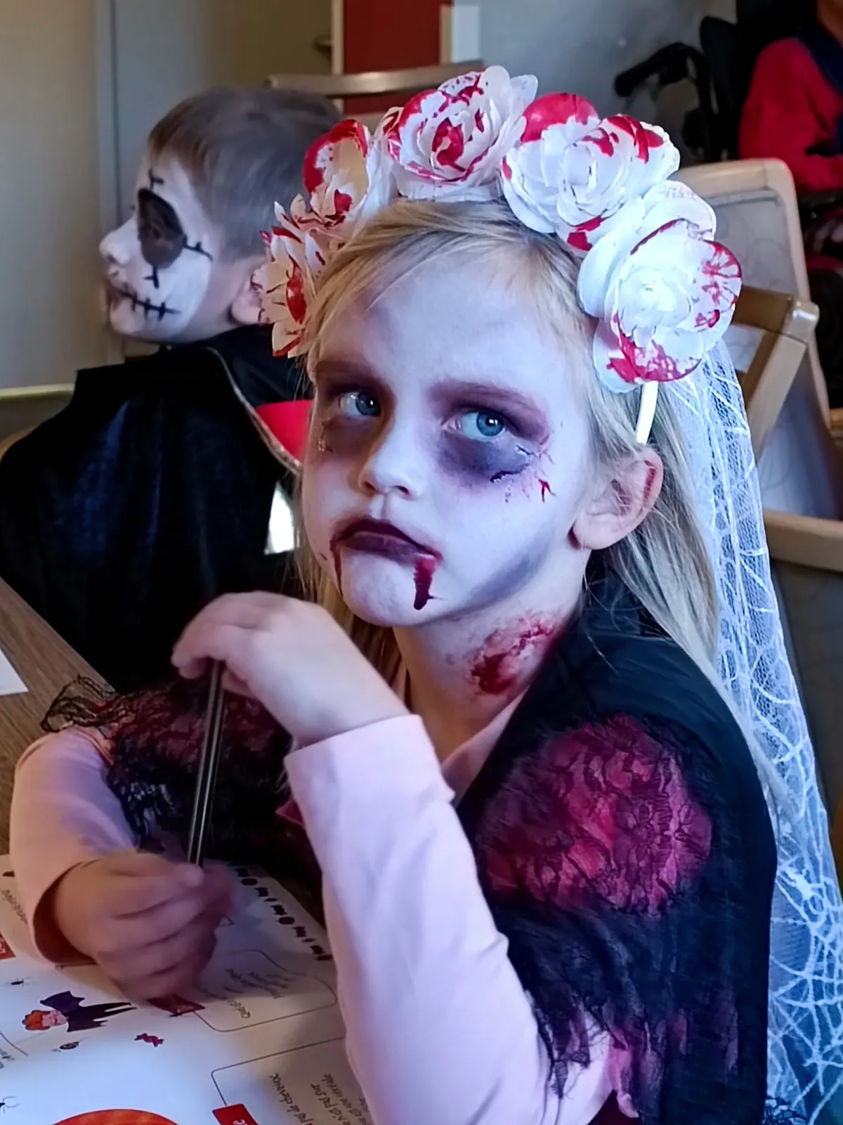 La résidence fête Halloween avec joie !