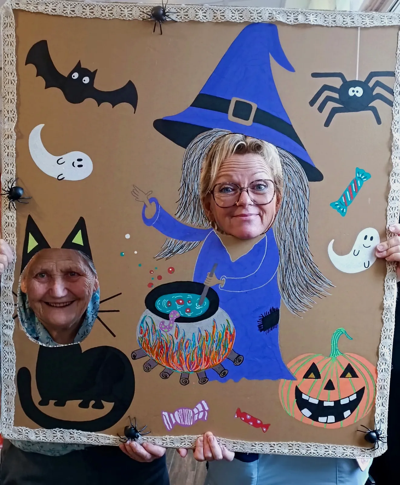 La résidence fête Halloween avec joie !