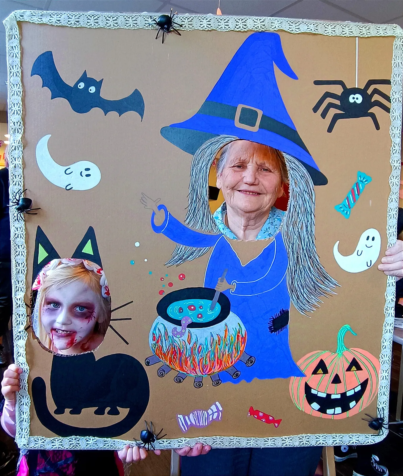 La résidence fête Halloween avec joie !