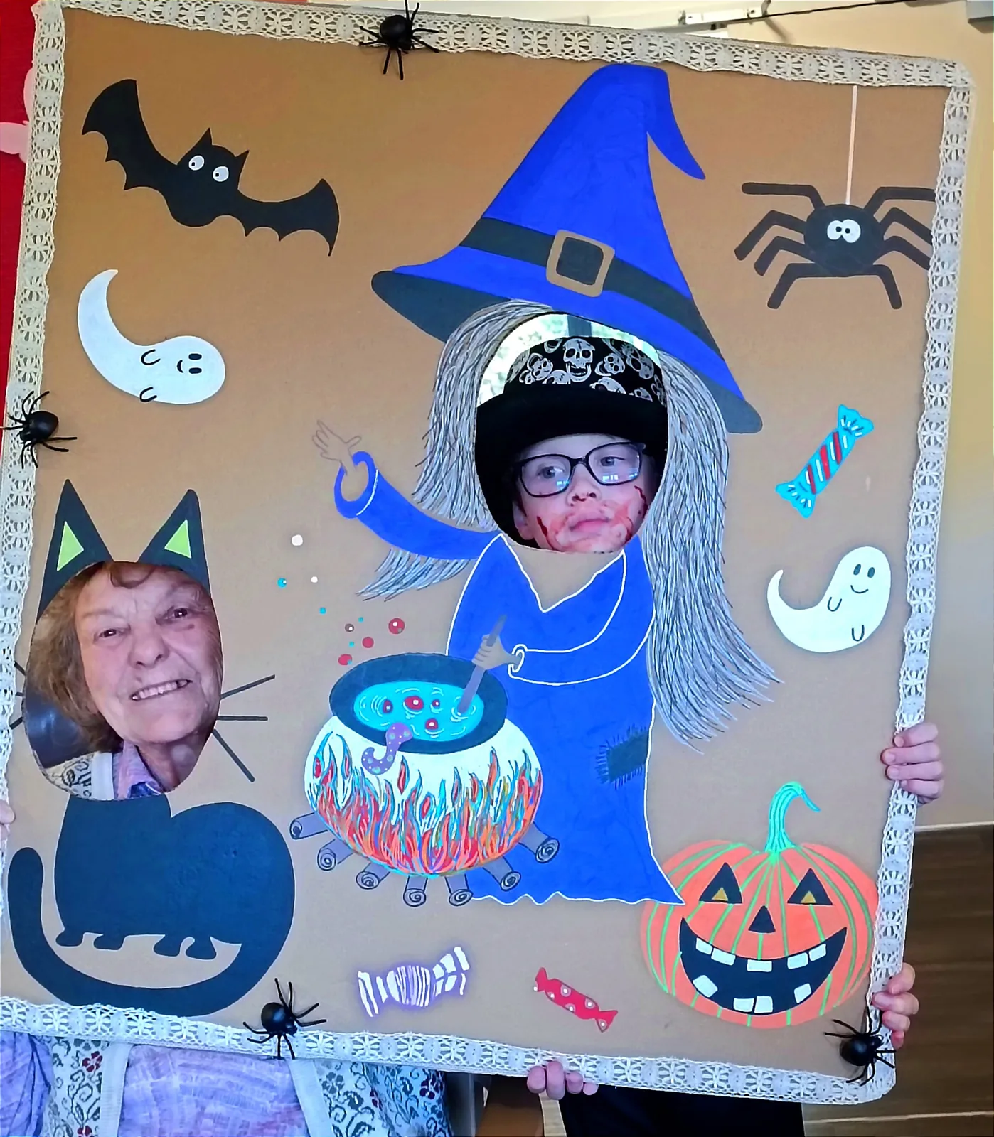 La résidence fête Halloween avec joie !