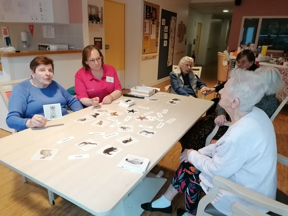 Activités en Unité de Vie Protégée à l'EHPAD d'Esbly