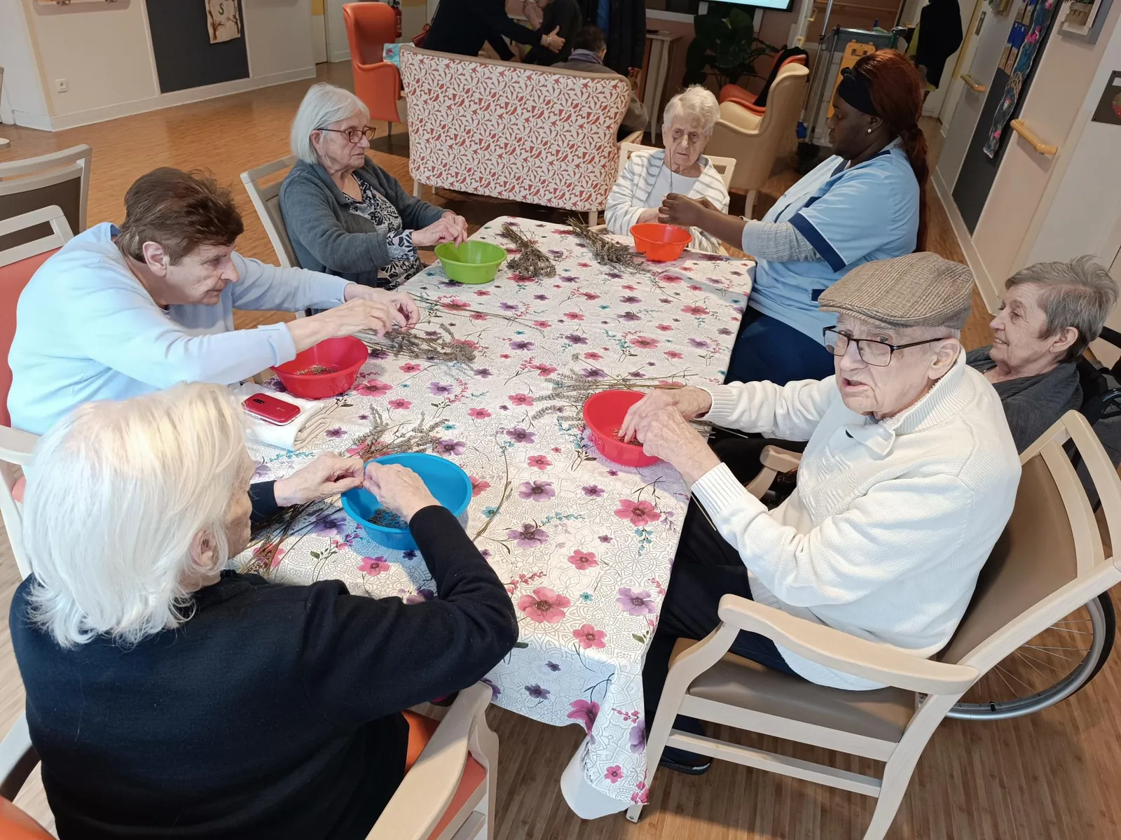 Activités en Unité de Vie Protégée à l'EHPAD d'Esbly