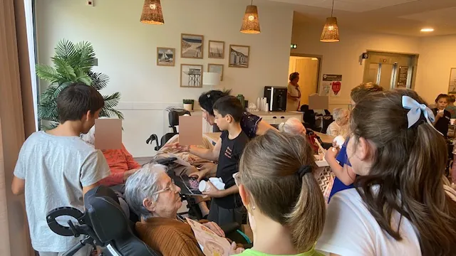Rencontre avec L'école de Meschers