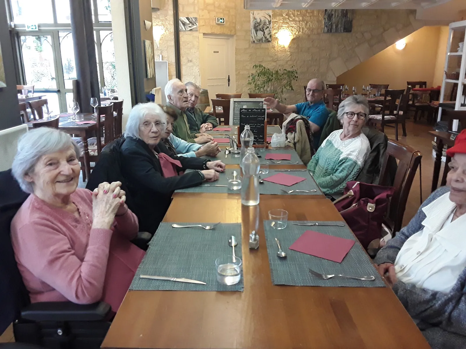Sortie au restaurant l'O à la Bouche