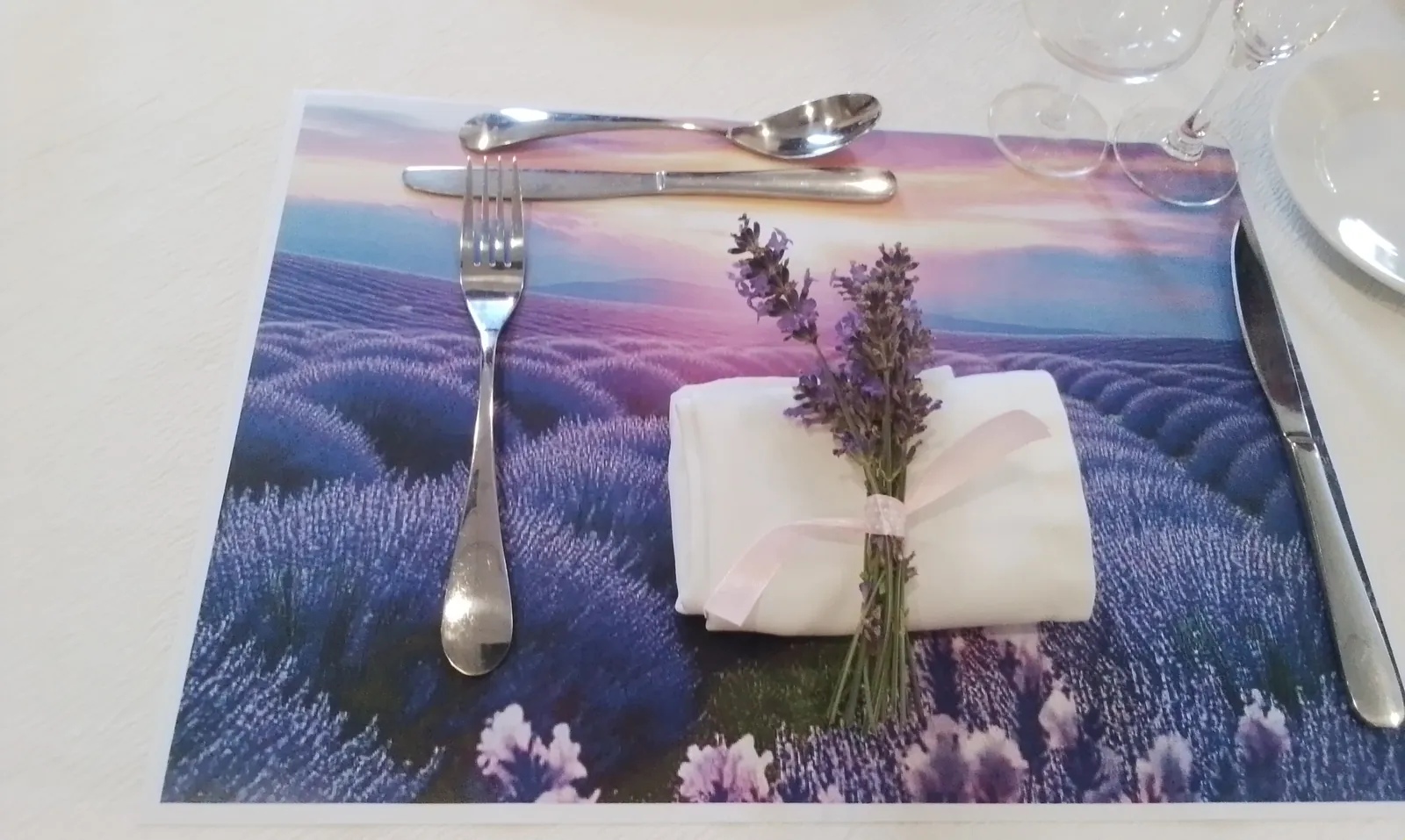 Menu provençal pour la table d'hôtes