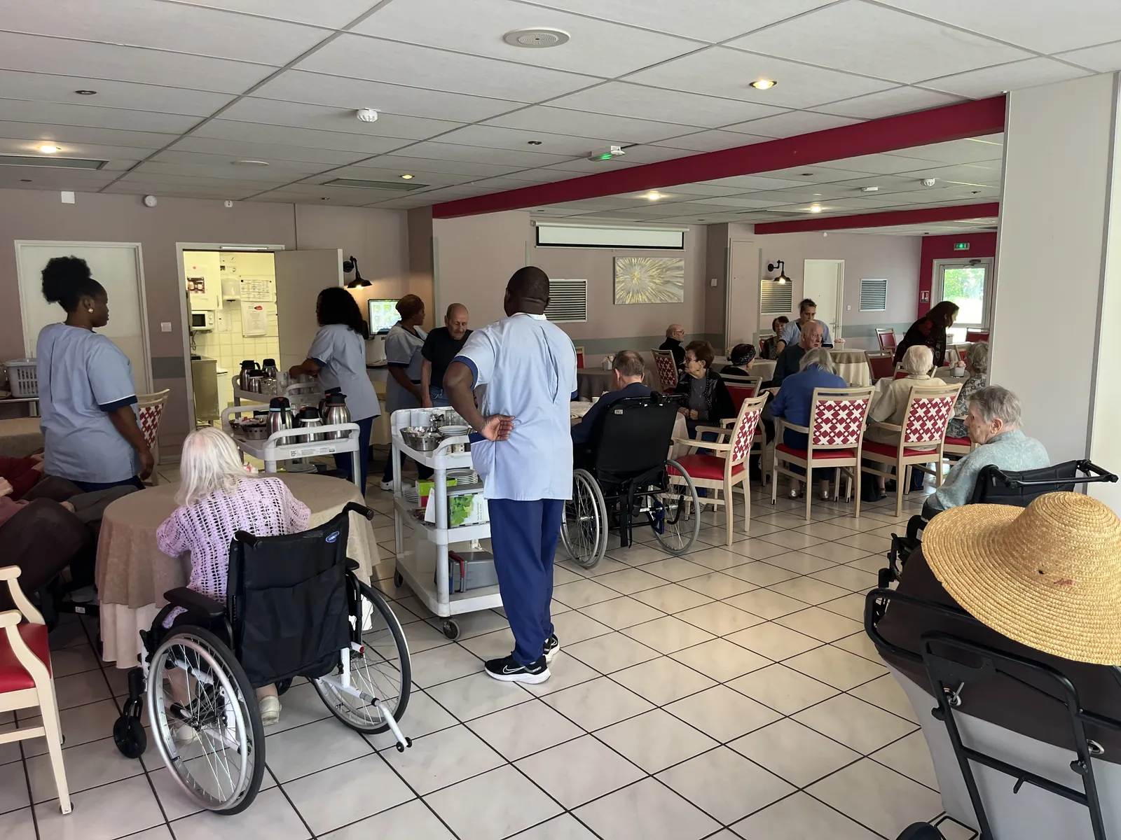 Goûter au restaurant de la résidence 