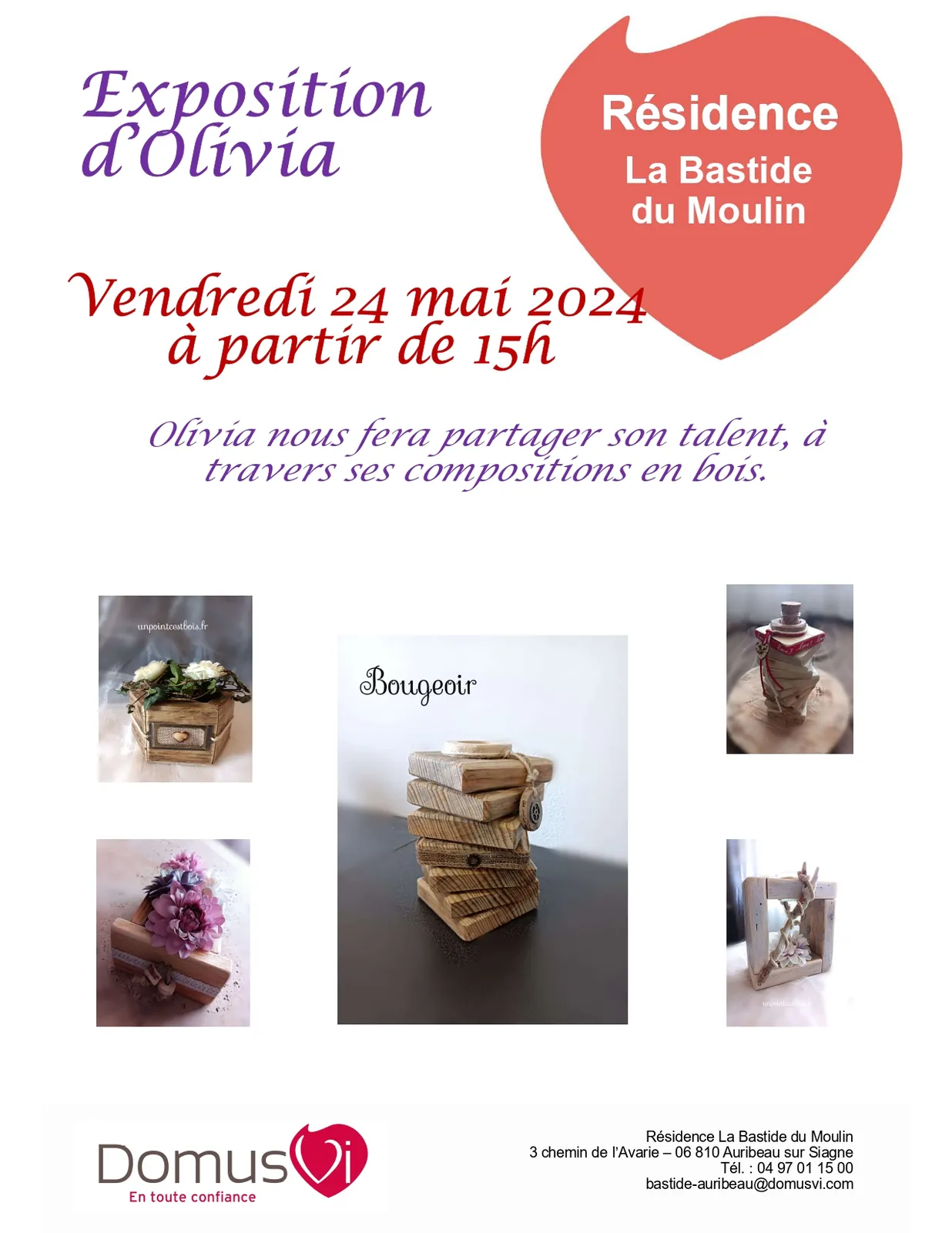 L'exposition d'Olivia