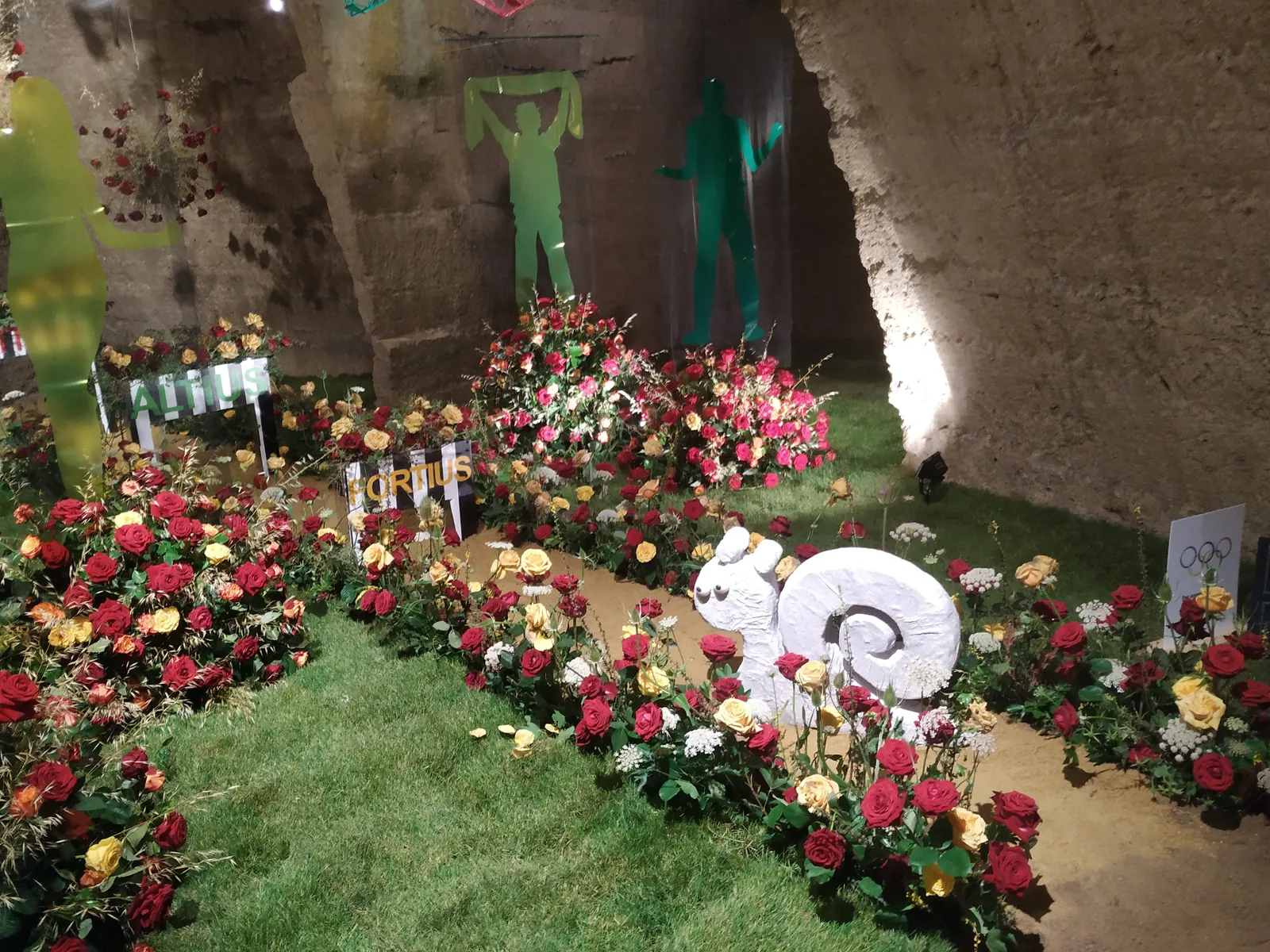 Visite de la fête de la rose !