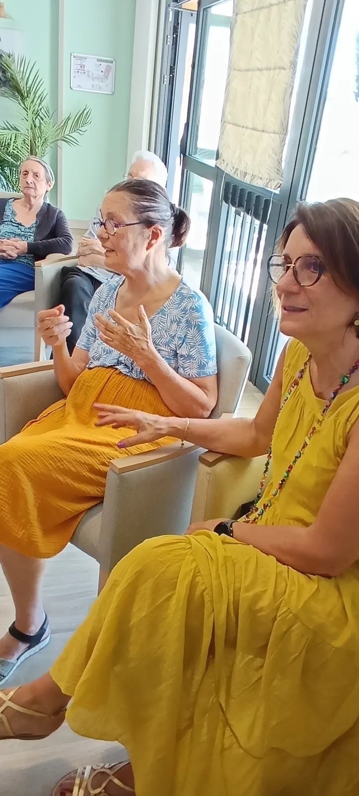 Karaoké et danse à l'unité protégée