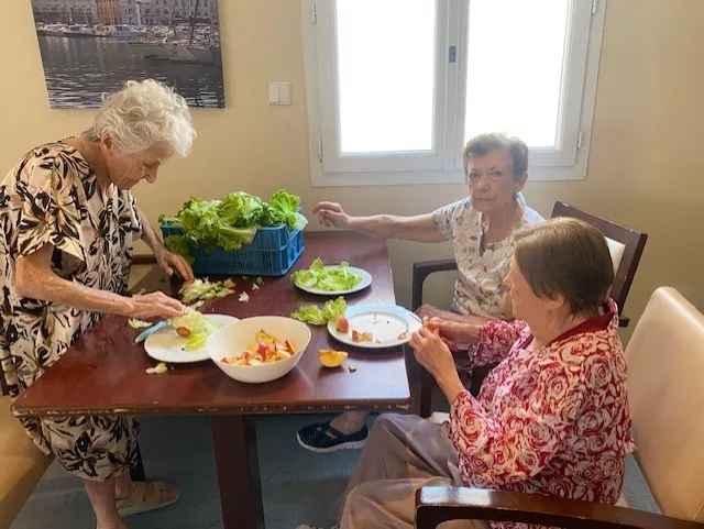 Atelier découpe de fruits et légumes