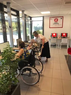 Les ateliers numériques à la résidence de Saint Jean d'Agen