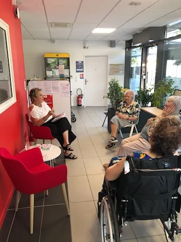 Les ateliers numériques à la résidence de Saint Jean d'Agen