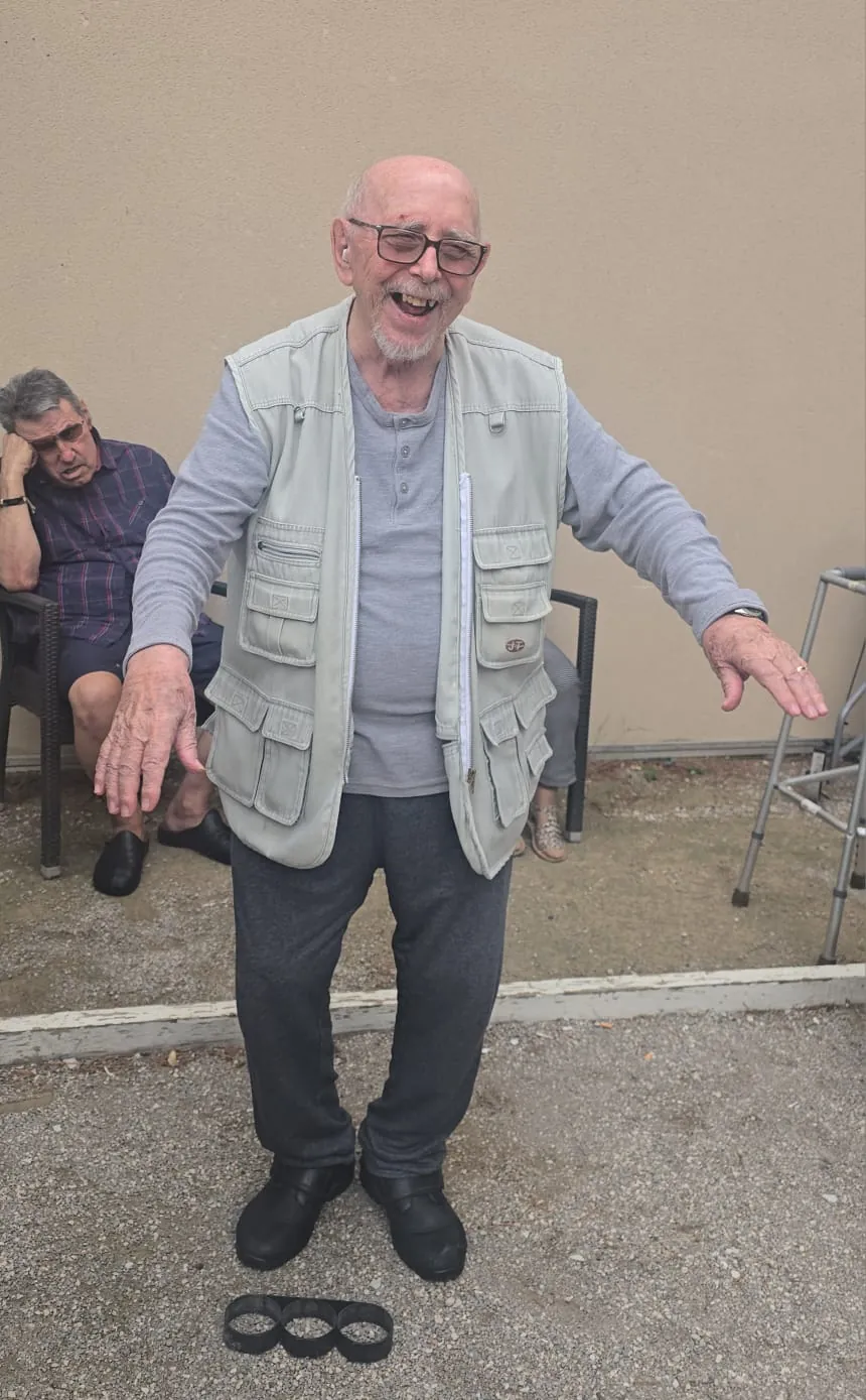 Une partie de pétanque 