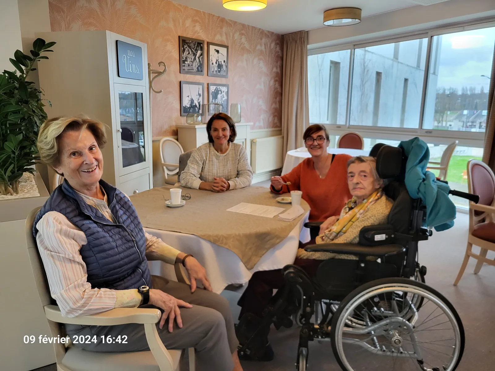 Le Père Jacques est venu officier cet après-midi la messe 09/02/2024