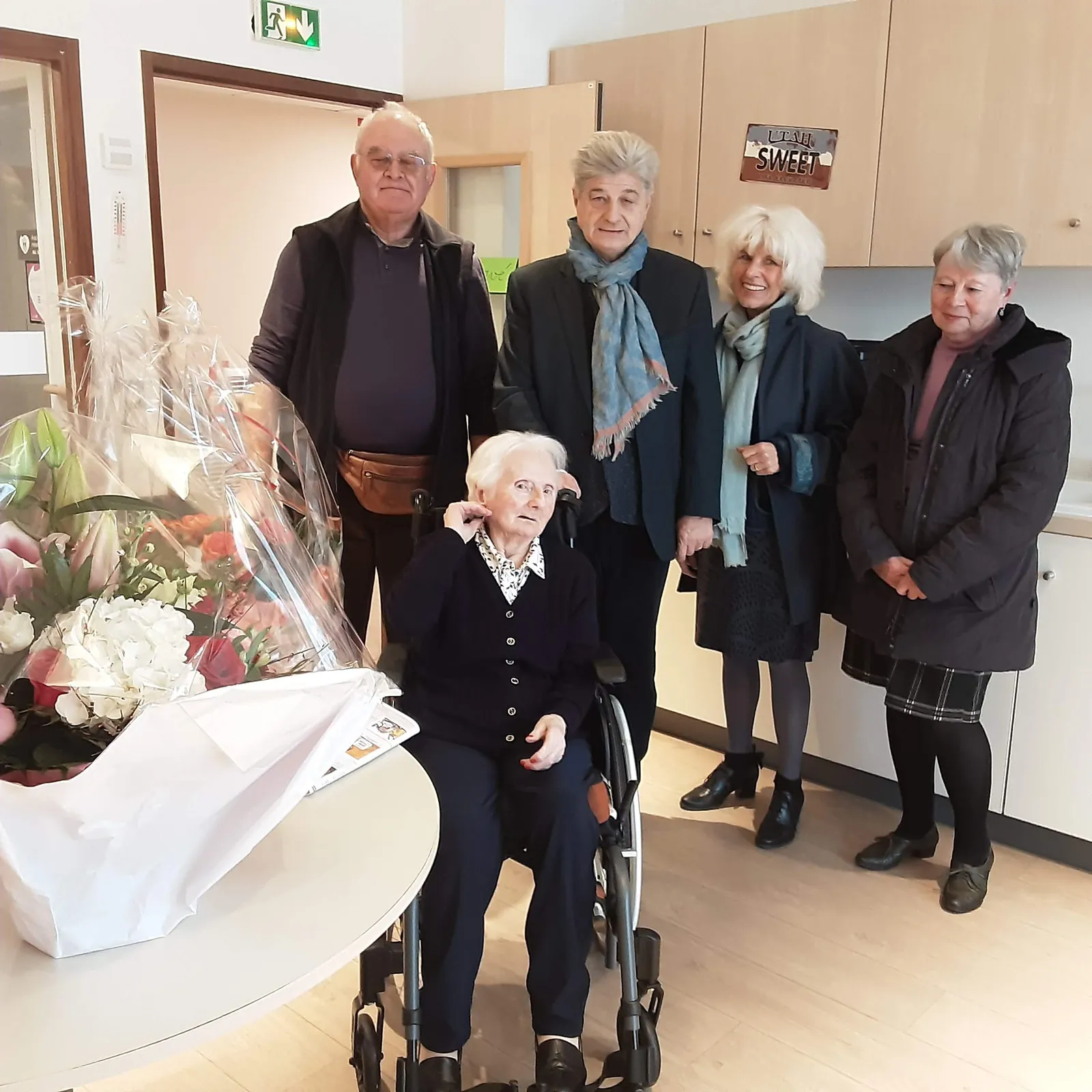 Anniversaire d'une centenaire