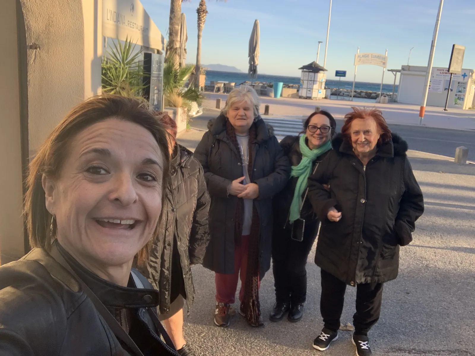 Sortie en bord de mer