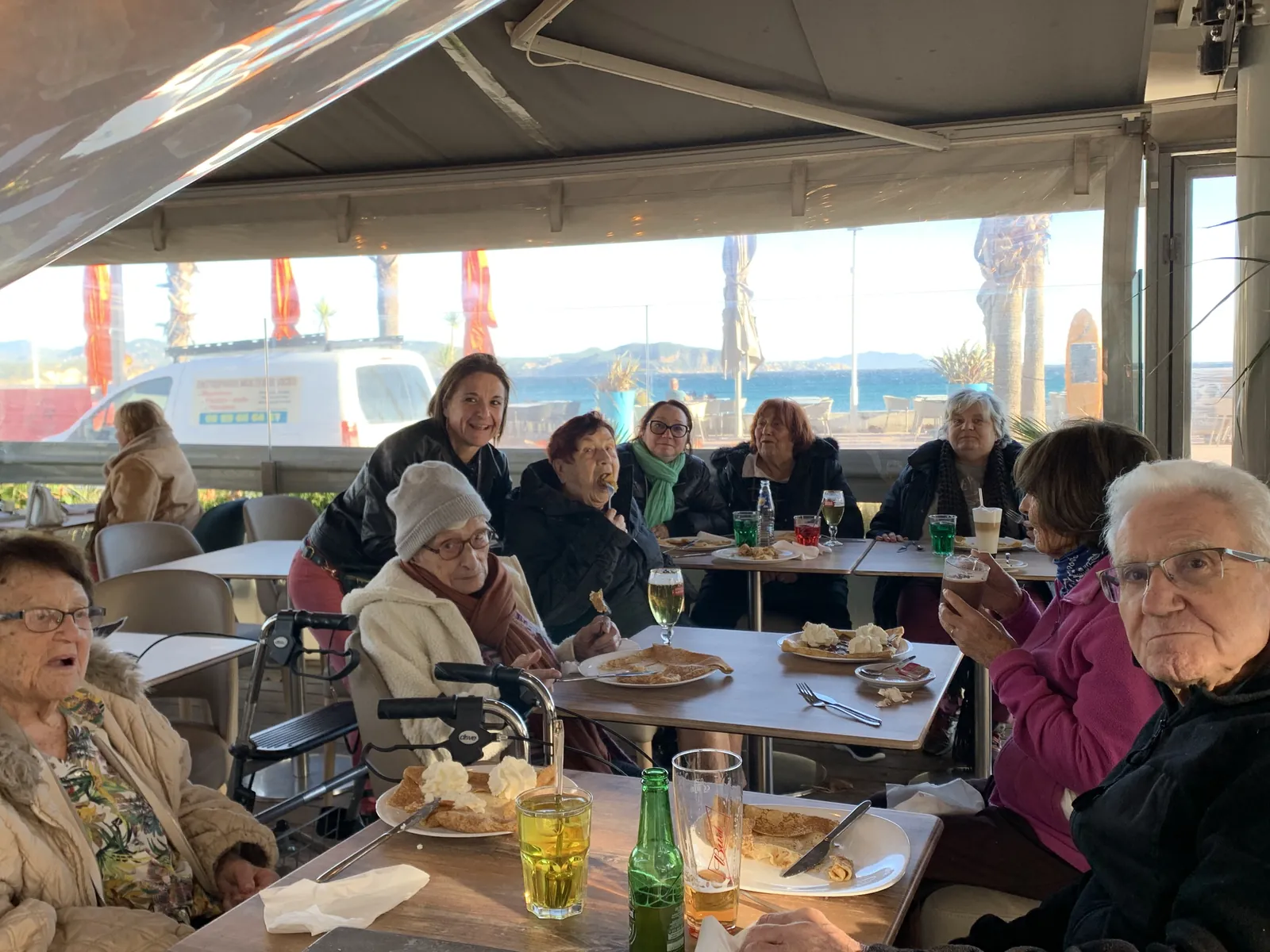 Sortie en bord de mer