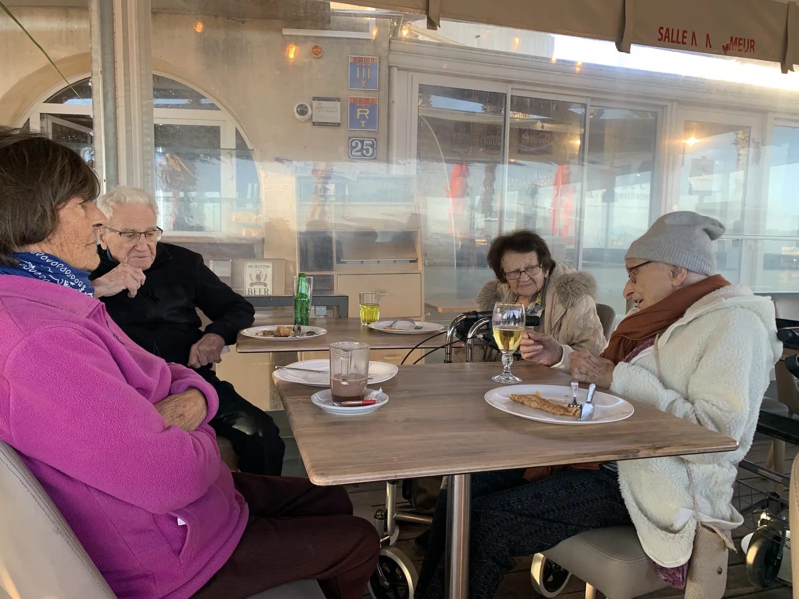 Sortie en bord de mer