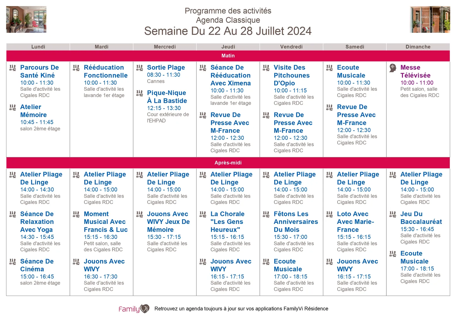 Cette semaine ...