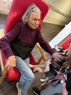 Une visite pleine de tendresse avec Moon 