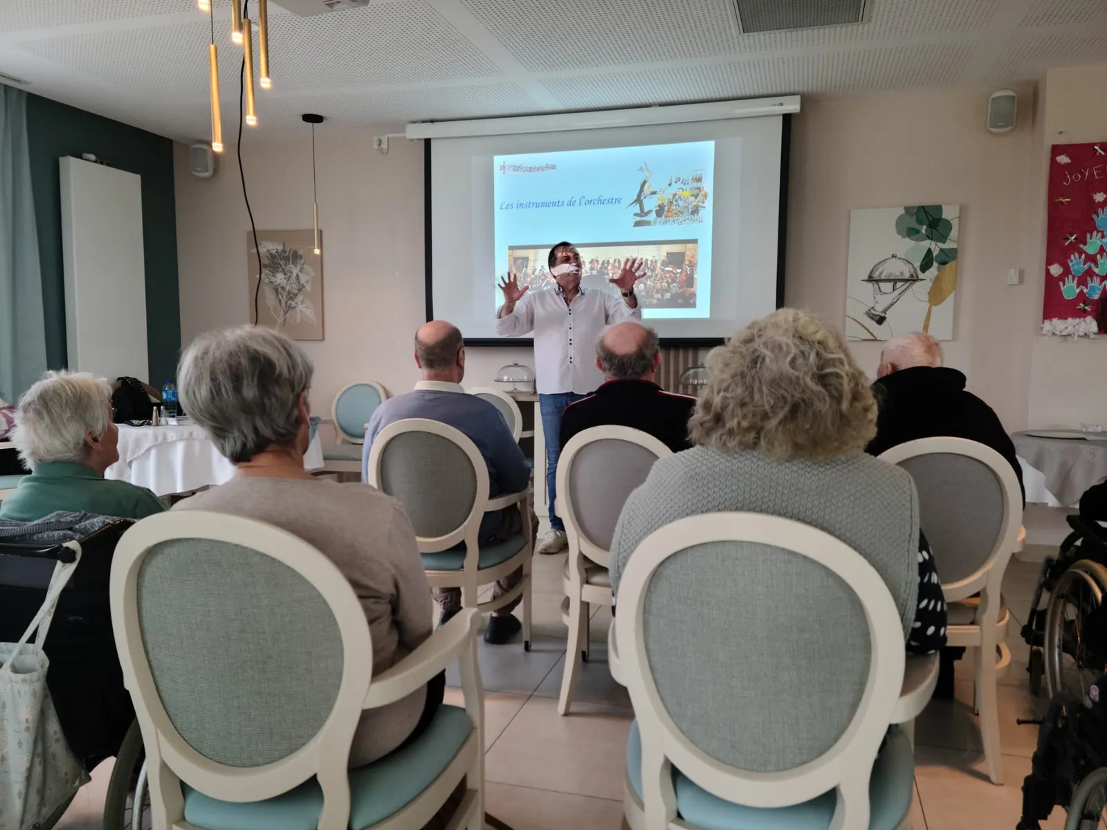 Conférence musicale à la Résidence Saint-Jean - Agen 