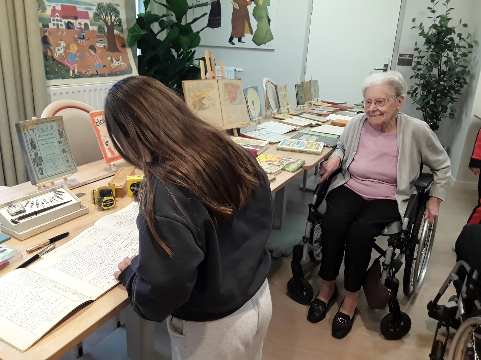 Exposition "L'école d'antan"