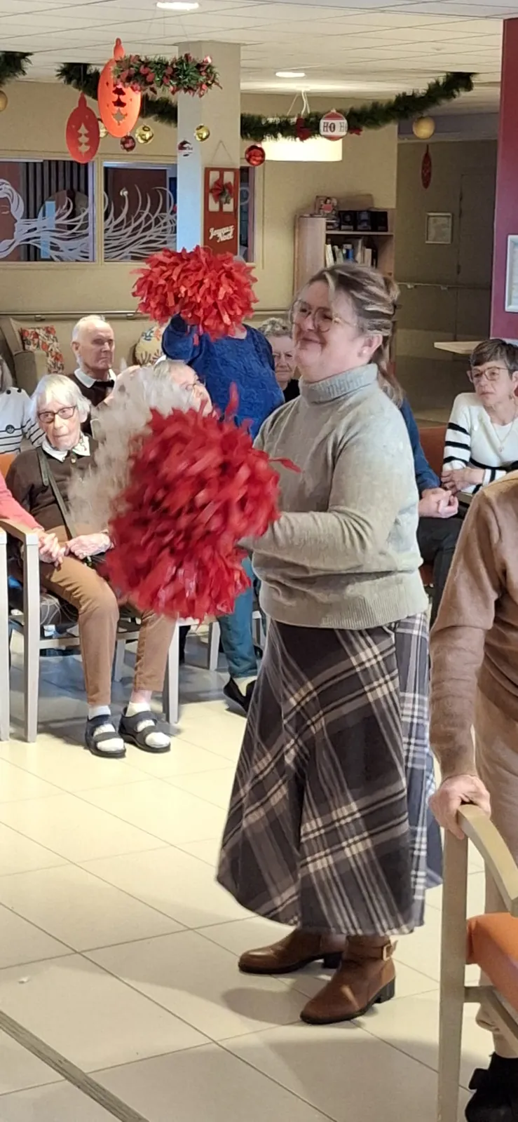 Les Majorettes de Bayeux en Visite : Un Moment Magique pour les Résidents
