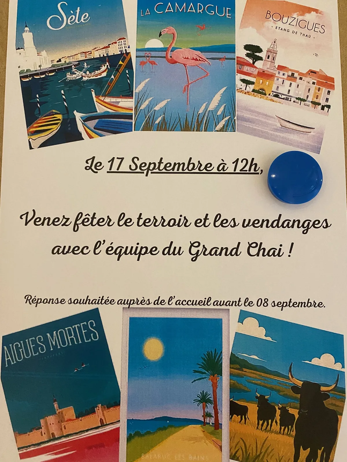LA FÊTE DES VENDANGES APPROCHE