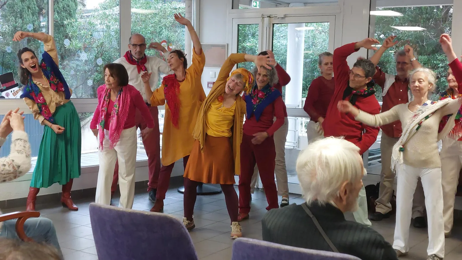 Un après-midi musical inoubliable avec le chœur polyphonique ACCORDS OUVERTS à la résidence Mazargues