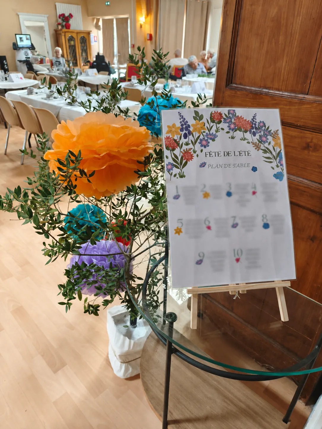 La fête de l'été de la résidence