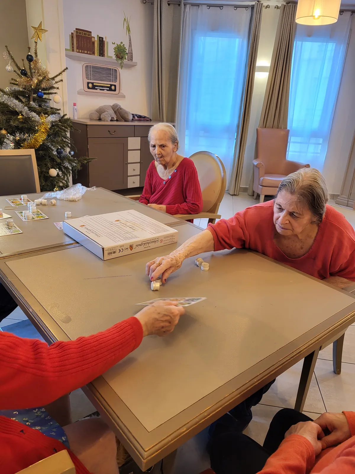 Atelier mémoire a la résidence Les Adrets 