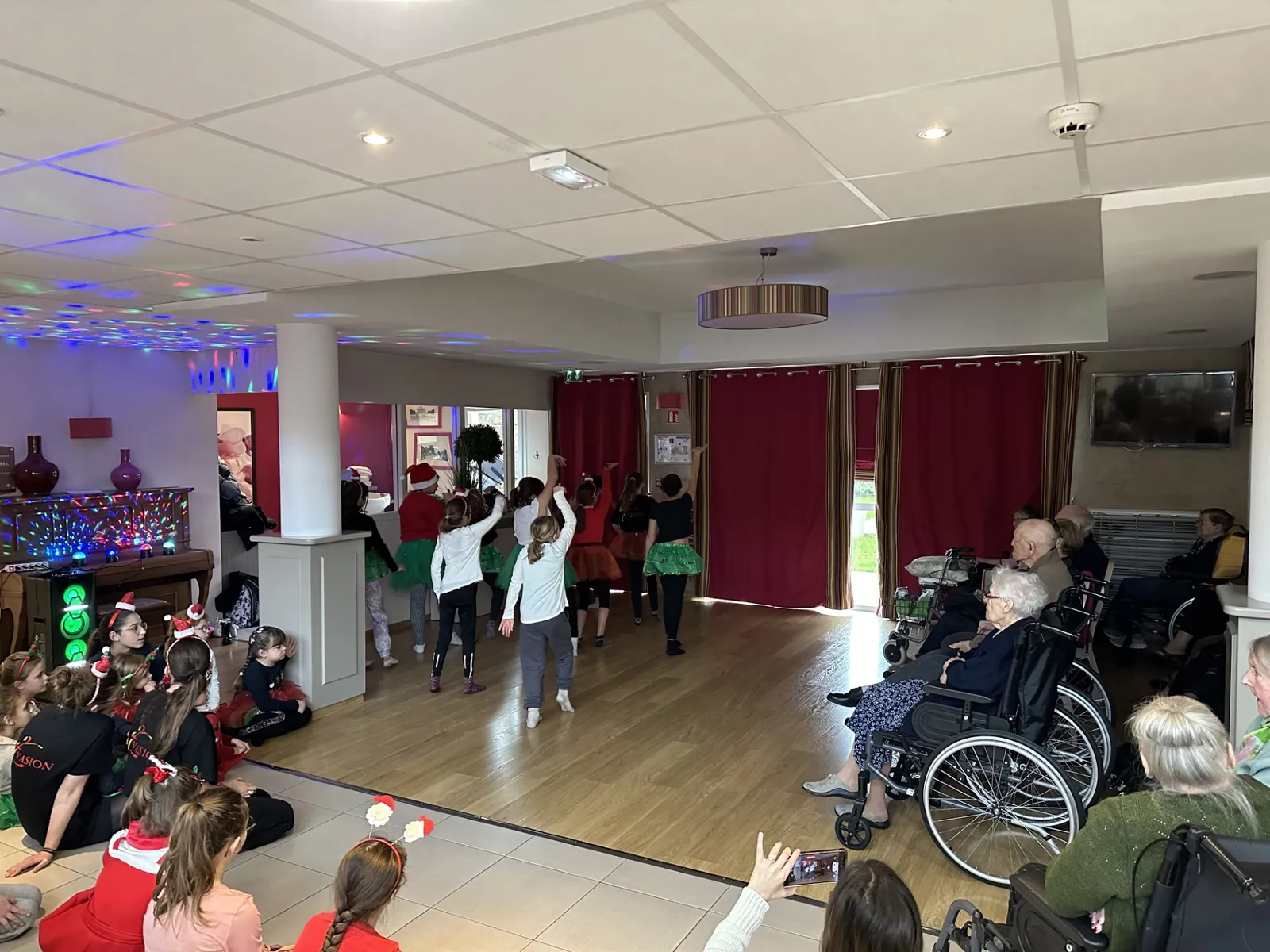 Spectacle de danse à la Résidence 