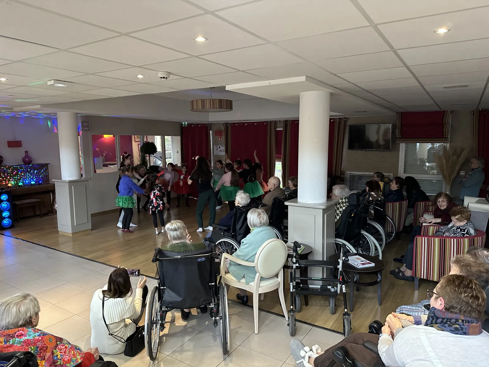 Spectacle de danse à la Résidence 