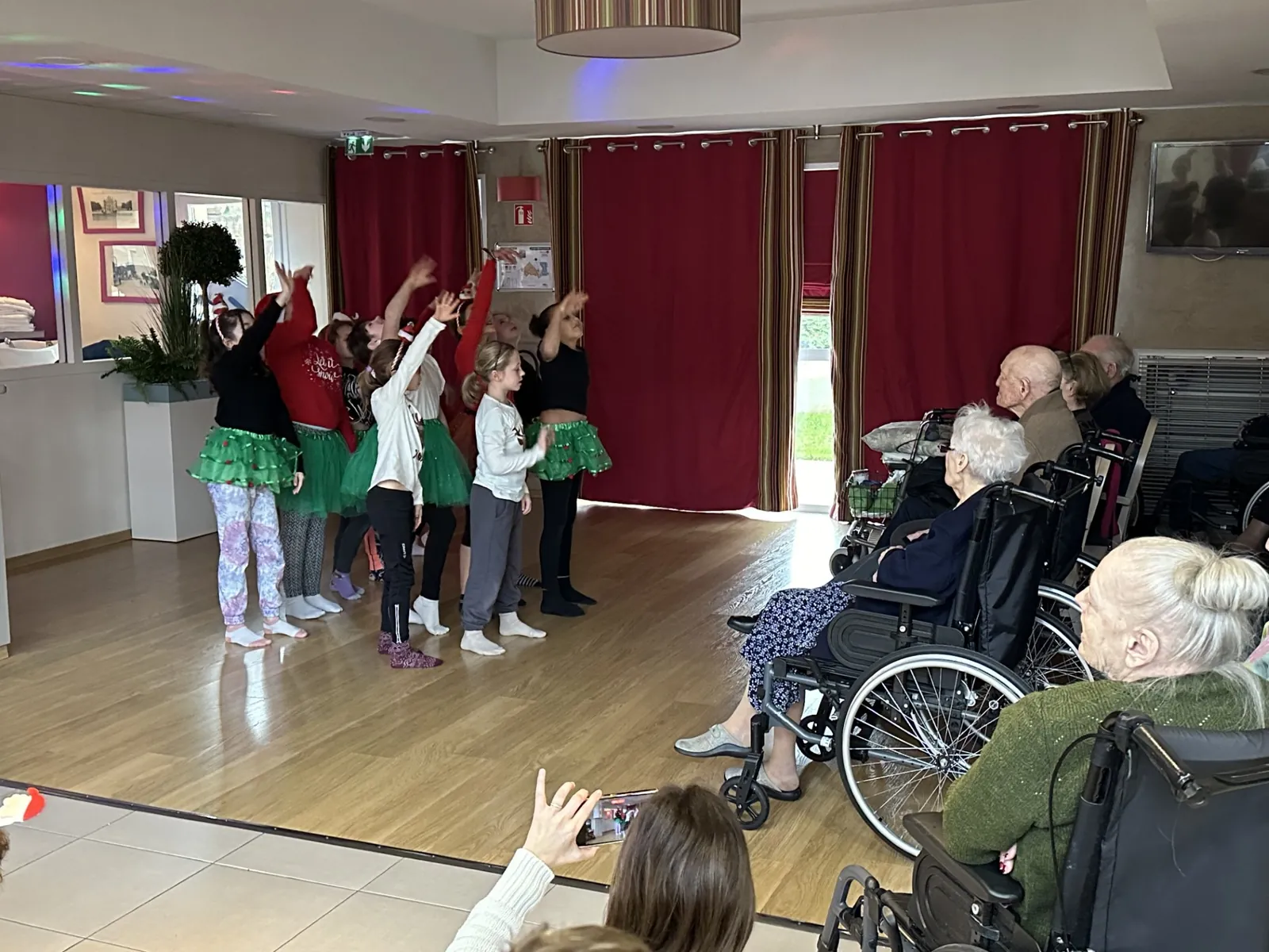 Spectacle de danse à la Résidence 