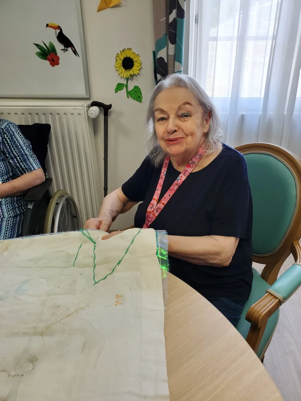 "Broderie, chant, 2 pas de danse" 