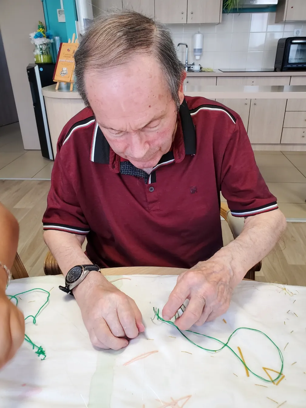 "Broderie, chant, 2 pas de danse" 