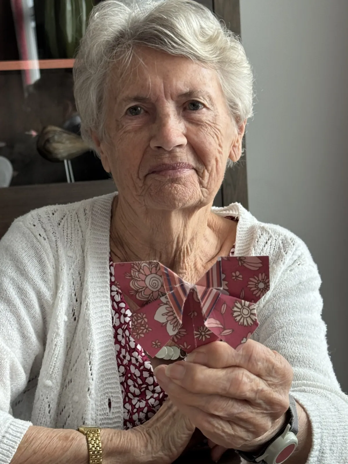 Ce matin atelier origami 