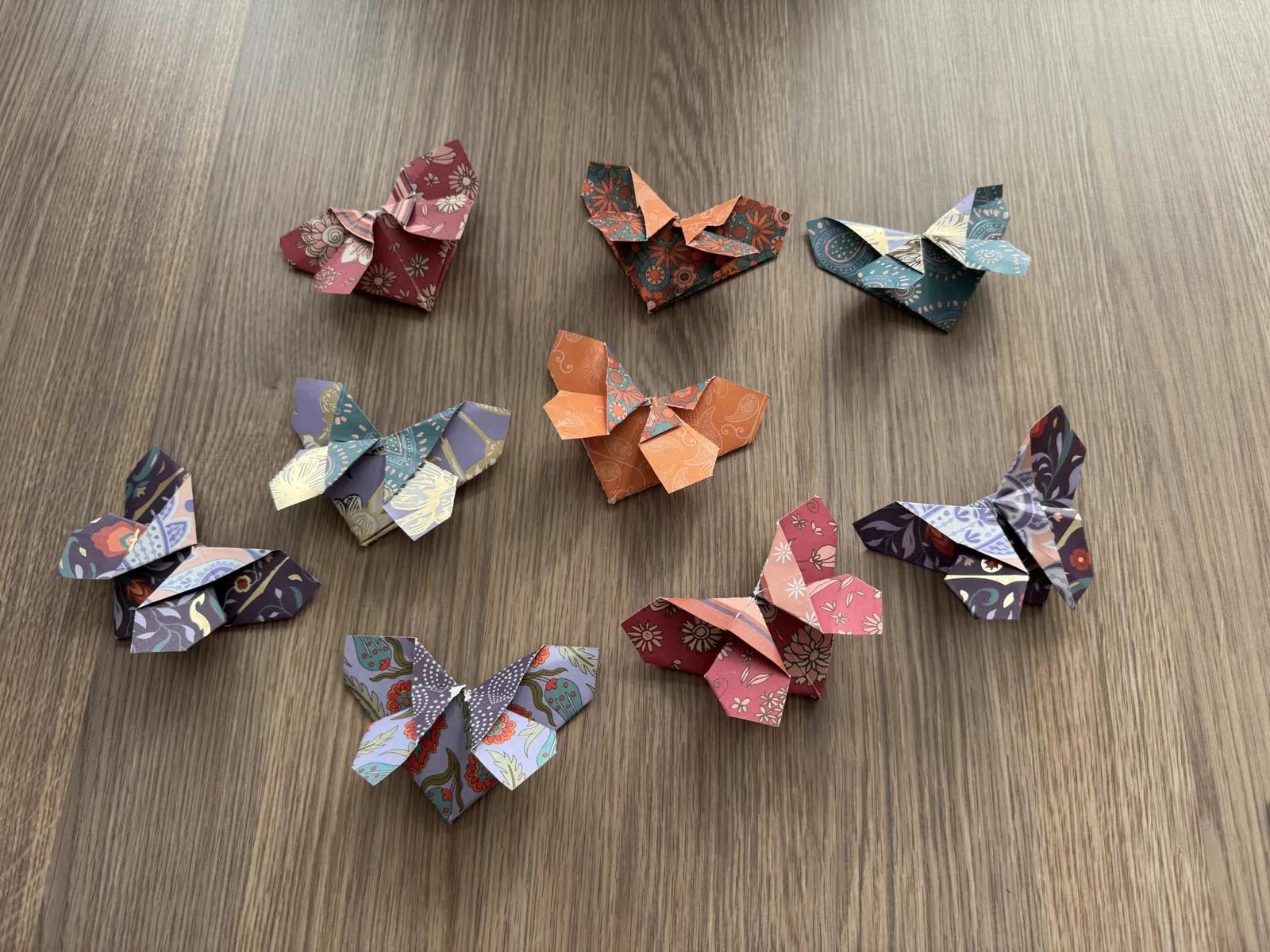 Ce matin atelier origami 