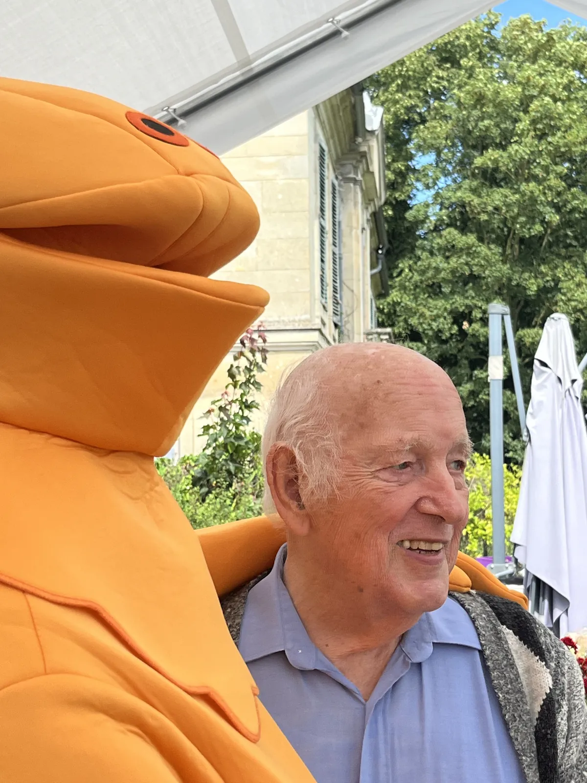 Visite surprise pour les résidents 