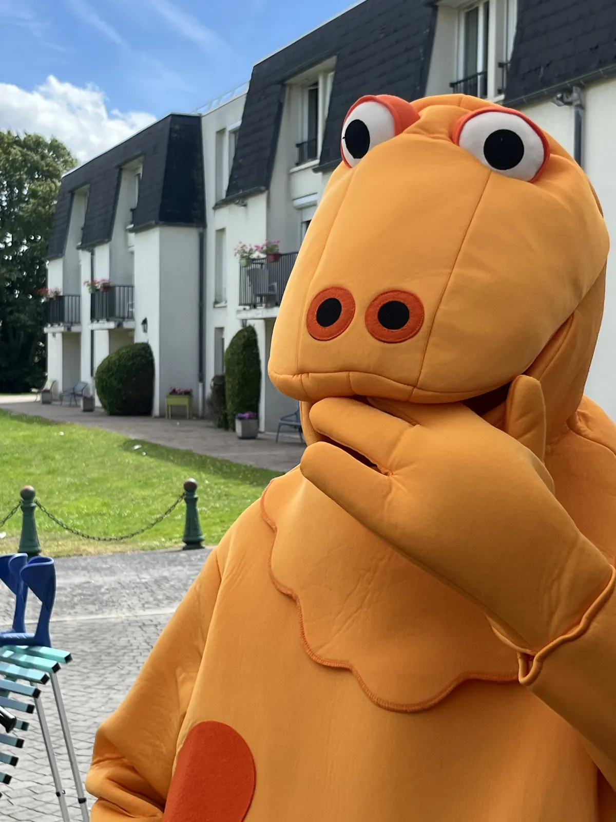 Visite surprise pour les résidents 