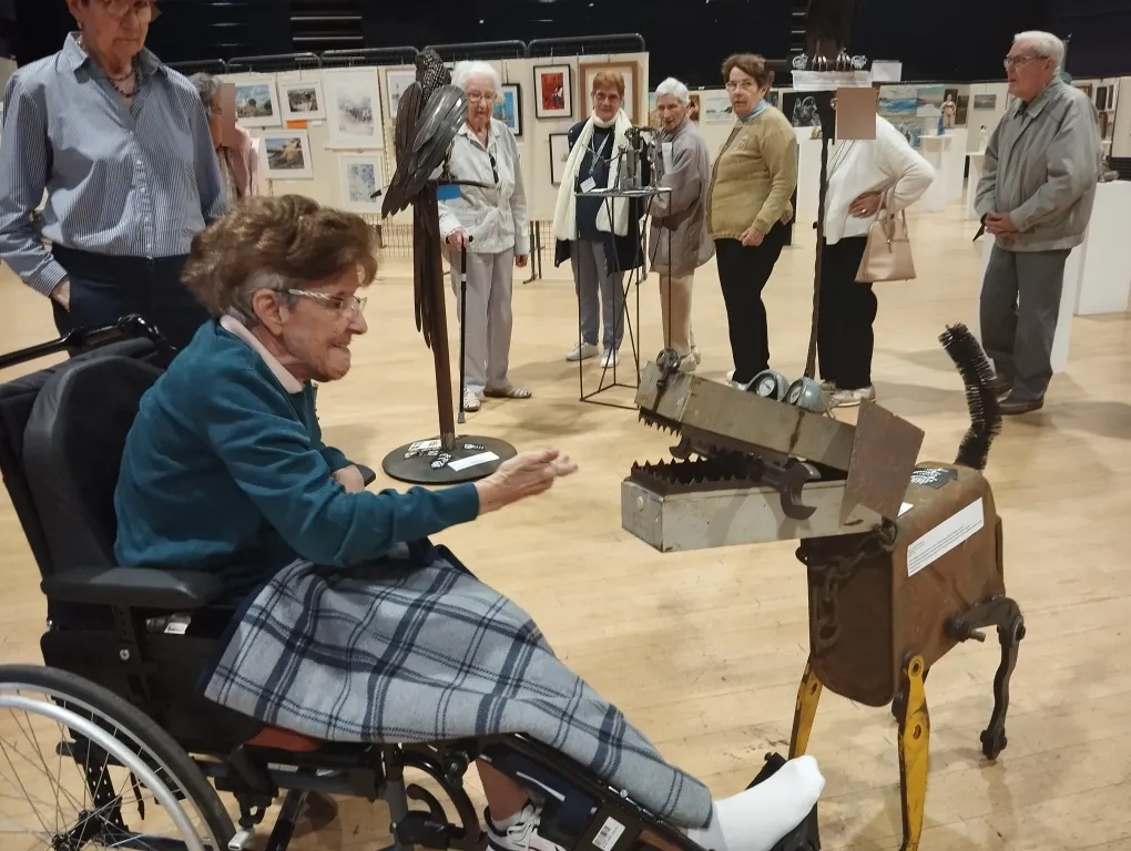 Visite d'une exposition 
