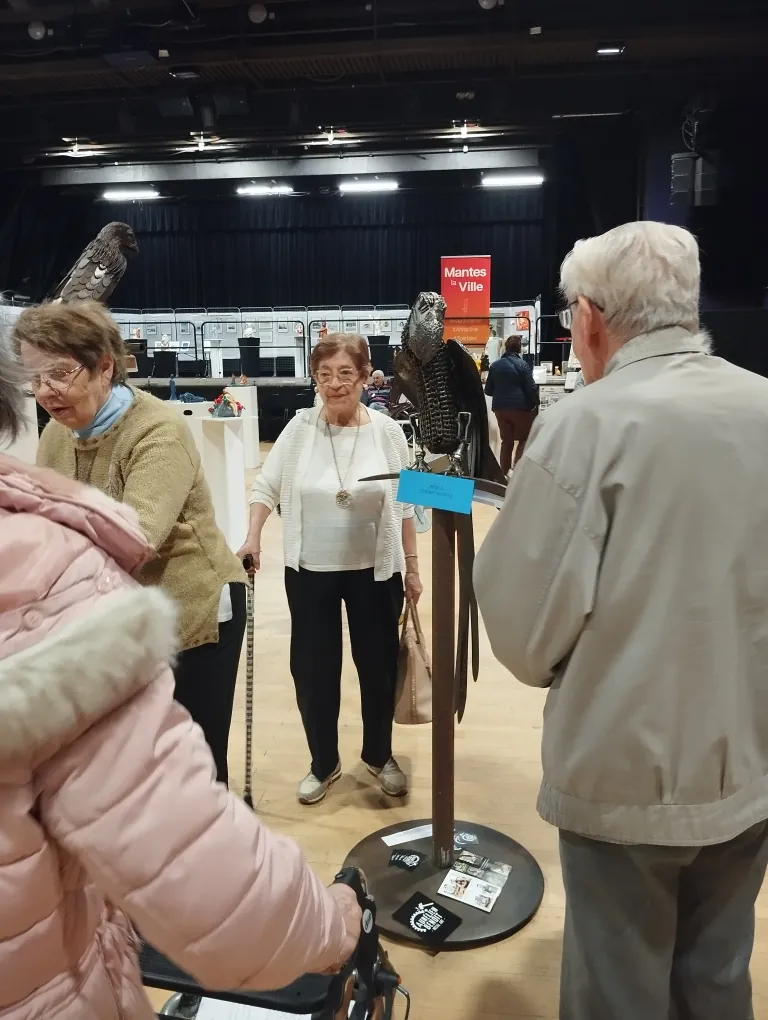 Visite d'une exposition 