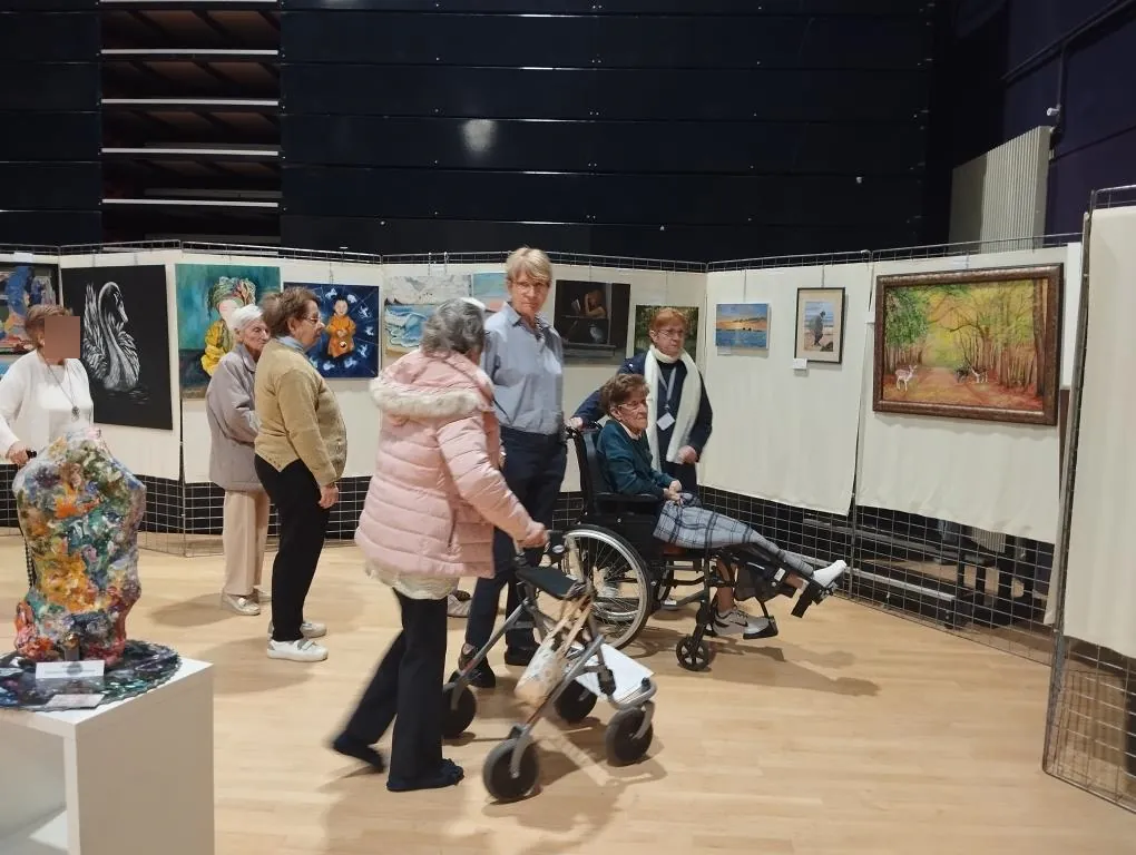 Visite d'une exposition 
