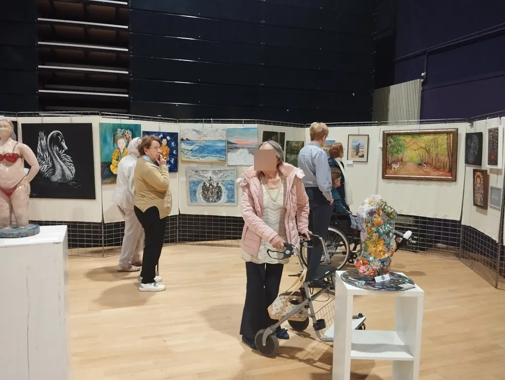 Visite d'une exposition 